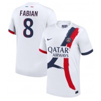 Paris Saint-Germain Fabian Ruiz #8 Gostujuci Dres 2024-25 Kratak Rukav